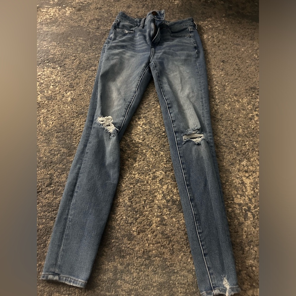 American eagle jeans size 0